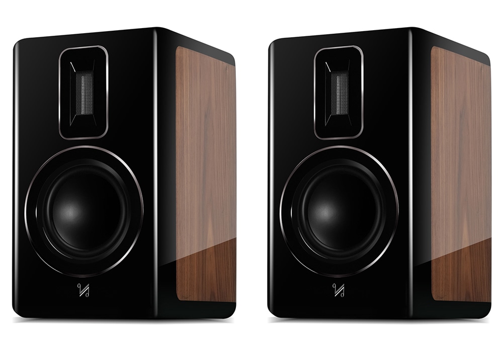 QUAD - REVELA1/ピアノウォールナット（ペア）ブックシェルフ