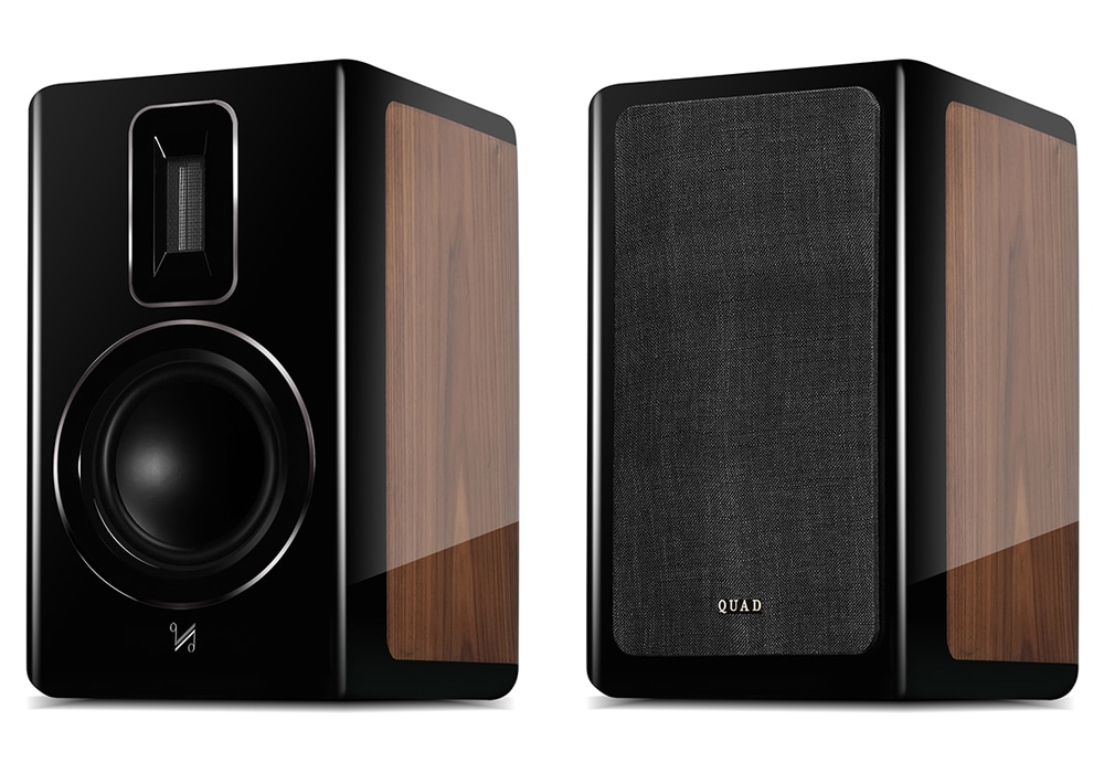 QUAD クオード S-2 スピーカー（ペア）ブラックオーク 新品未開封 在庫処分セール5%OFFクーポン有】QUAD - S-2/ピアノブラック