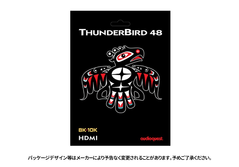 audioquest - HDMI ThunderBird48/3.0m��THU48G/3M�ˡ�48Gbps��8K�б���HDMI�����֥�ˡ�e�աڥ᡼��������ʡ�Ǽ���ϳ�ǧ�头Ϣ����