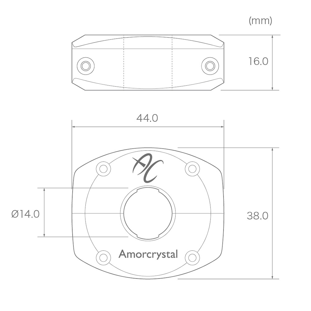 Perfection - PFT-AS140DI��1�ġ�Amorcrystal Split��for �ǥ�����ˡ㥢��륯�ꥹ���롦���ץ�åȡ��e�աں߸�ͭ��¨Ǽ��