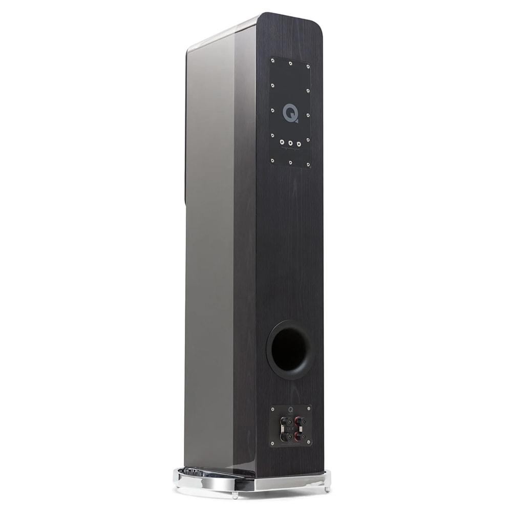 Q Acoustics - Q CONCEPT 500/グロスシルバー&エボニー（ペア