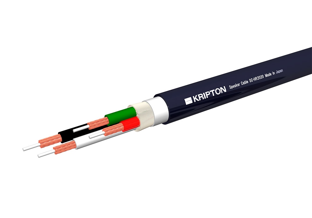 KRIPTON SC-HR2020 スピーカーケーブル KRIPTON - SC-HR2020/3.5m/Y-B（ペア）スピーカーケーブル完成品