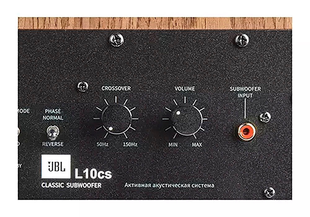 JBL - L10cs（JBLL10CSWALJN）（サブウーファー・ウォールナット