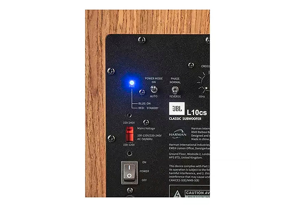 JBL - L10cs（JBLL10CSWALJN）（サブウーファー・ウォールナット