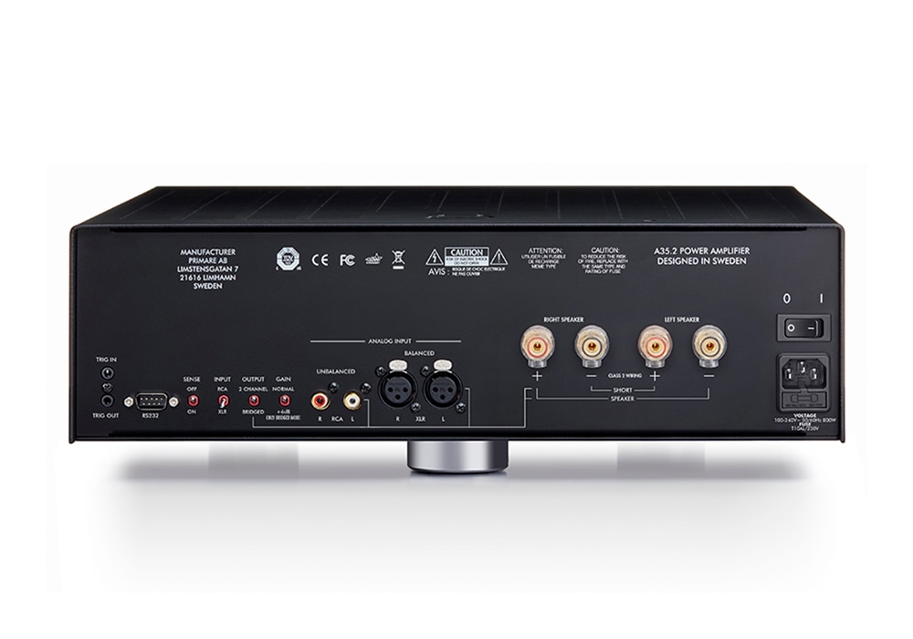 PRIMARE - A35.2 TAN/K（チタン&ブラック）ステレオパワーアンプ《e