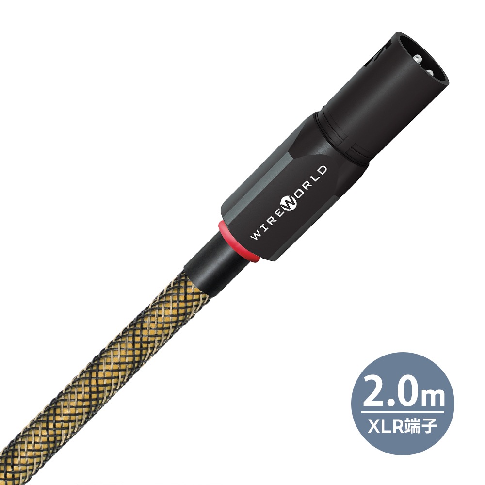 WIREWORLD - GBI10BAL/2.0m��XLR�����֥롦�ڥ��ˡ�Gold Eclipse 10�䥴����� ������ץ�10��e�աڥ᡼��������ʡ�Ǽ���ϳ�ǧ�头Ϣ����