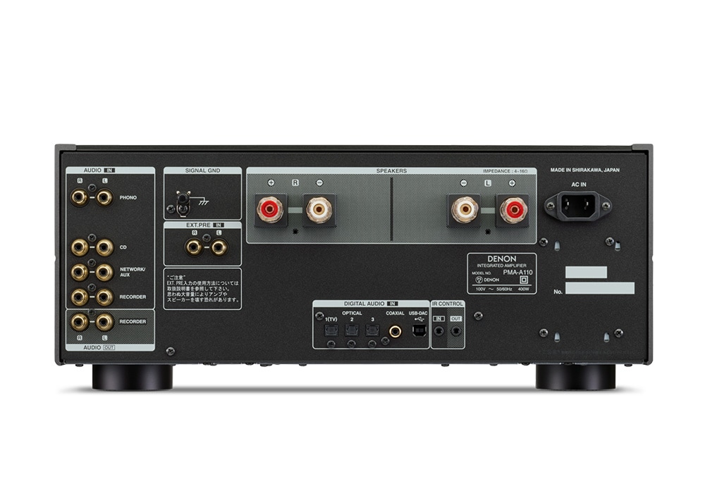 DENON - PMA-A110/����ե����ȡ�����С��ʥǥΥ���Ω110��ǯ��ǰ��ǥ롦USB/DAC��ܥץ�ᥤ�󥢥�סˡ�e�աڴ����