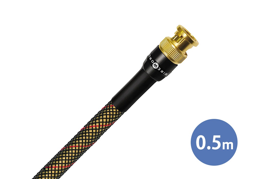 WIREWORLD - GSV8BNC/0.5m��BNCü�ҡ��ǥ����륱���֥롦1�ܡˡ�Gold Starlight 8���e�աڴ����