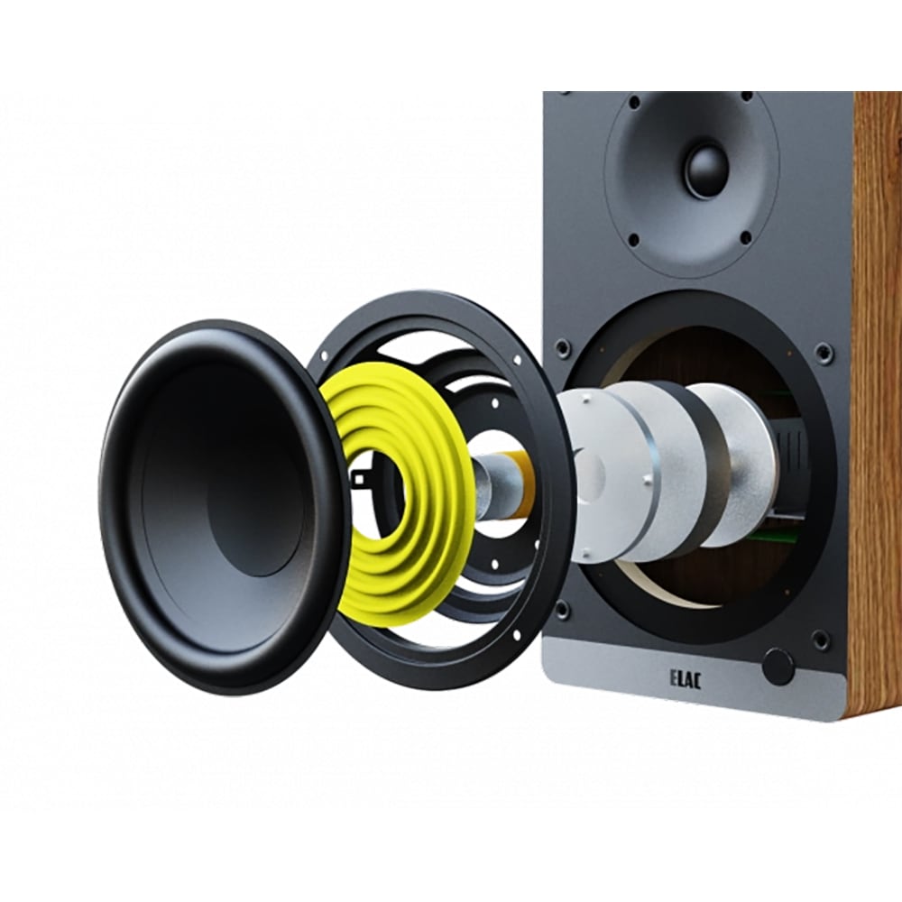 ELAC - ConneX DCB61/ウォルナット（ペア）DAC内蔵アクティブ