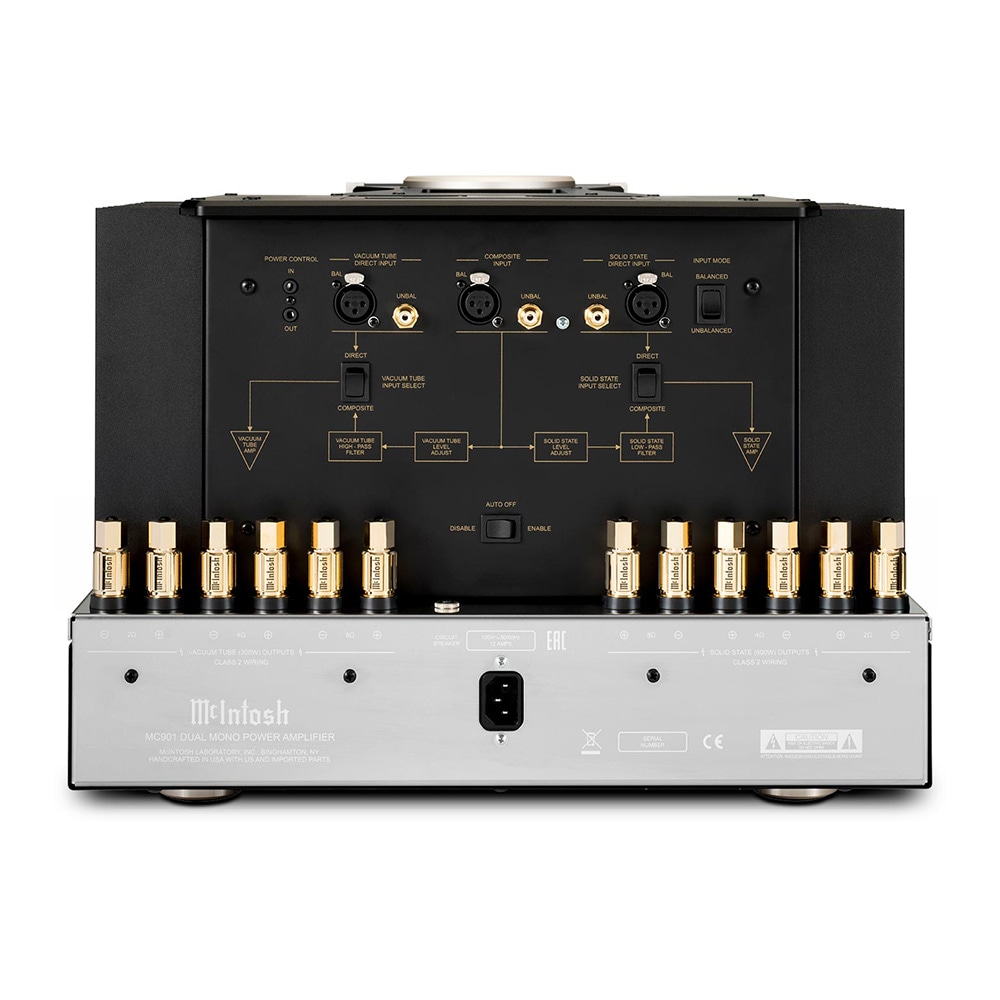 McIntosh - MC1.25KW（ペア）モノラルパワーアンプ｛大型ELE