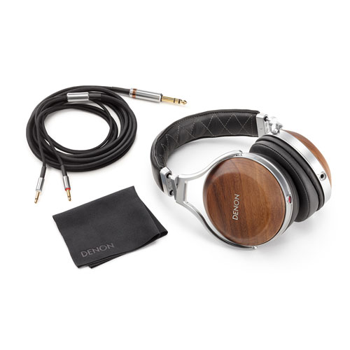 セール週末　未使用に近い DENON AH-D7200 有線ヘッドフォン　領収書 DENON - AH-D7200（ヘッドホン）《e》【8/16～出荷・在庫有り