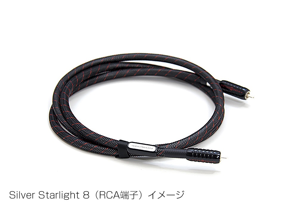 WIREWORLD - SSV8BNC/2.0m��BNCü�ҡ��ǥ����륱���֥롦1�ܡˡ�Silver Starlight 8���e�աڥ᡼��������ʡ�Ǽ���ϳ�ǧ�头Ϣ����