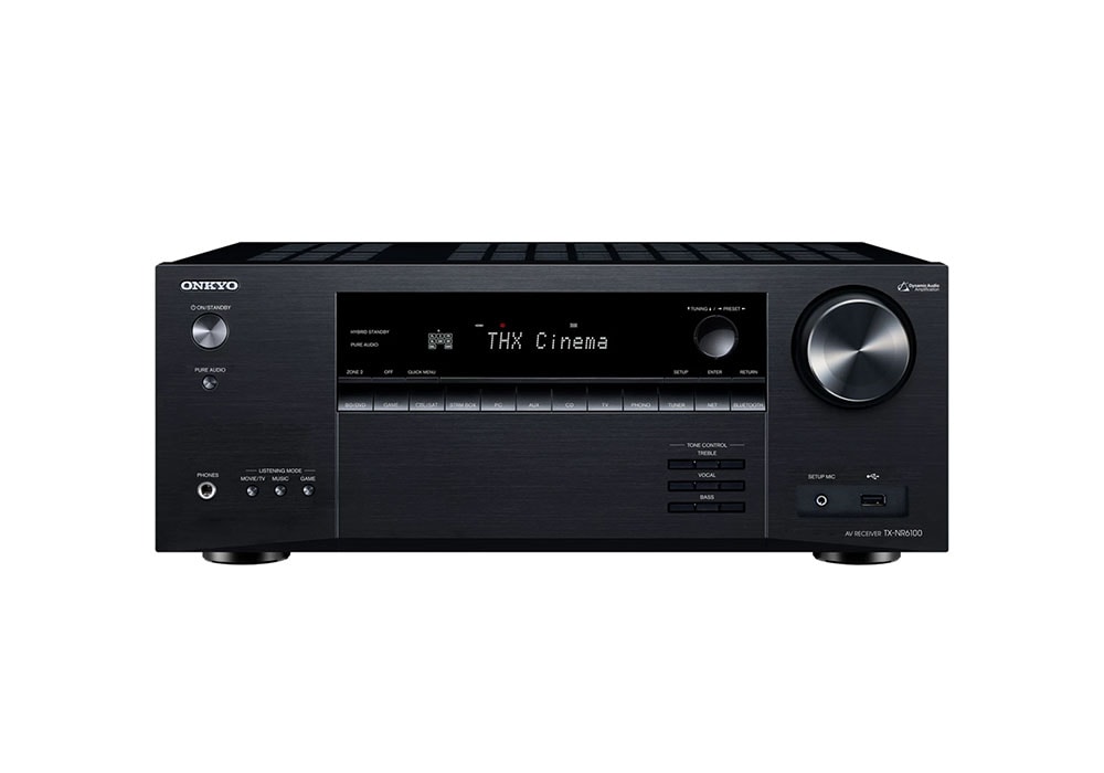 【値引き交渉OK】ONKYO AVレシーバー アンプ 薄型 送料無料 ONKYO - TX-NR6100/ブラック(7.2ch・AVレシーバー)《e》【完売
