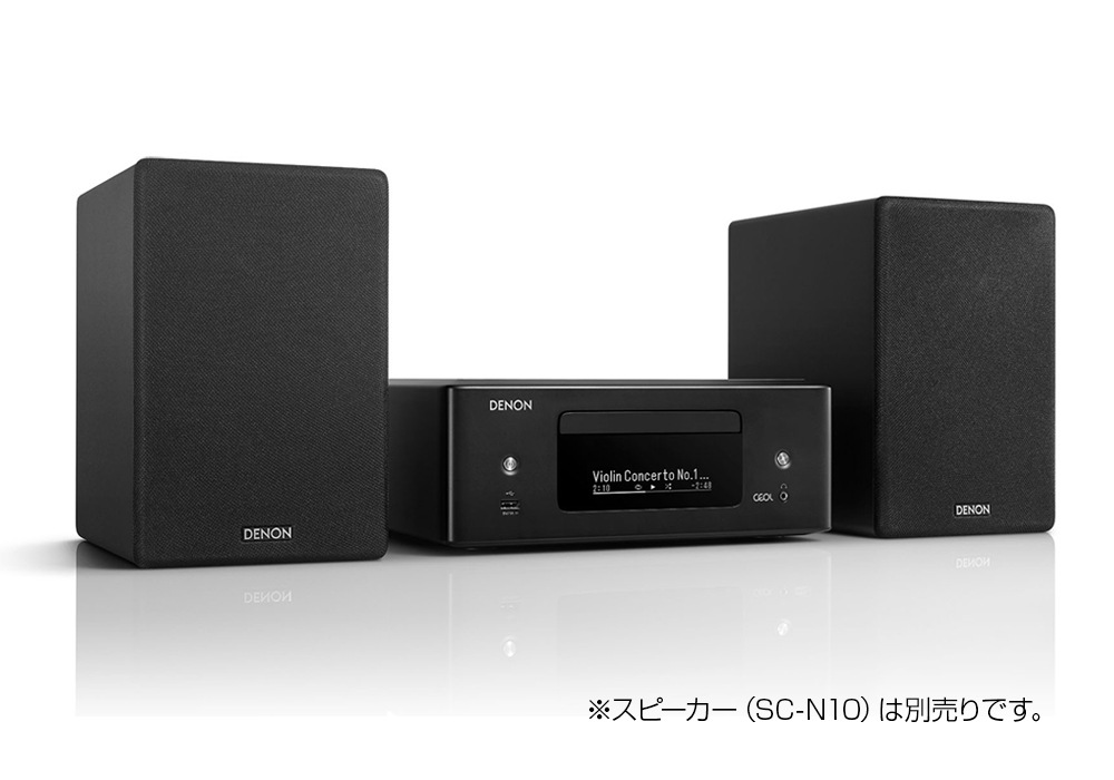 DENON - RCD-N12/ブラック（RCDN12K）HDMI ARC対応ネットワークCD