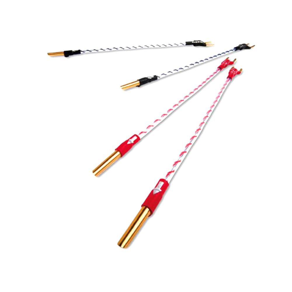 VBA NORDOST スピーカー ジャンパーケーブル 4本セット 良品 NORDOST - Bi-Wire-Jumpers（4本1組・ケーブル長17.78cm）BW7 Jumper