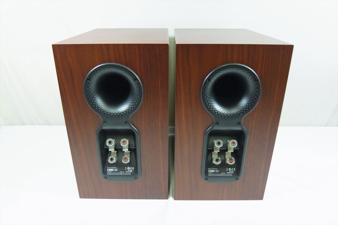 B&W CM5 S2 MR ローズナット スピーカー Amazon.co.jp: B&W(Bowers&Wilkins) ブックシェルフスピーカー