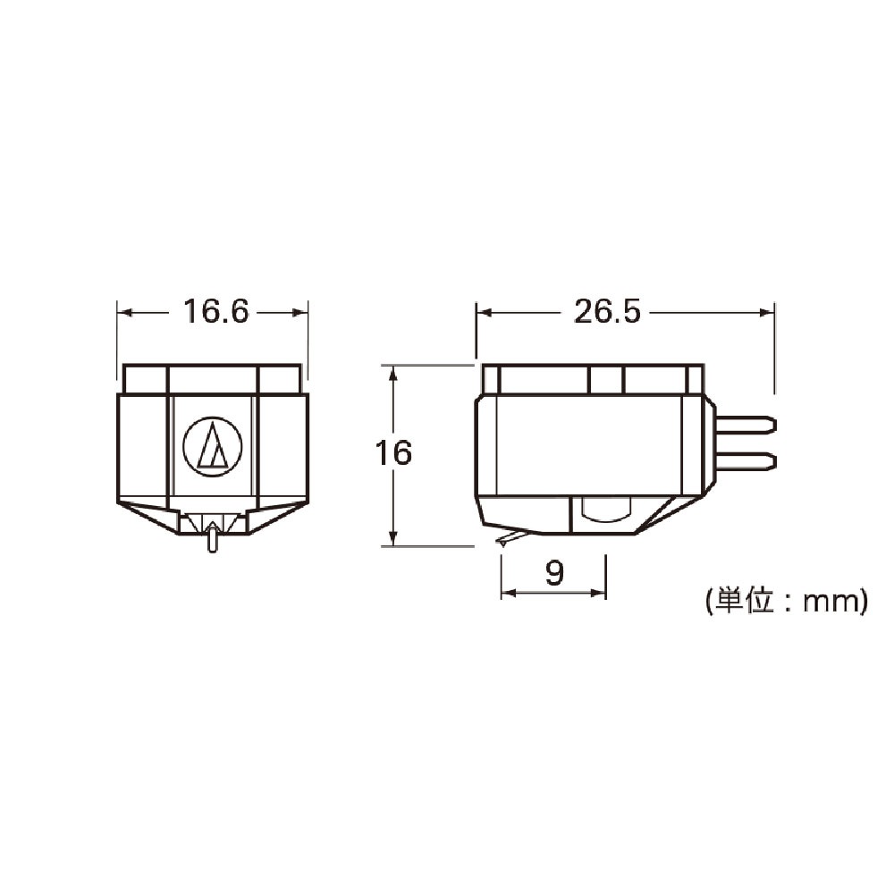 audio-technica - AT33PTG/II（MC型ステレオカートリッジ）無垢