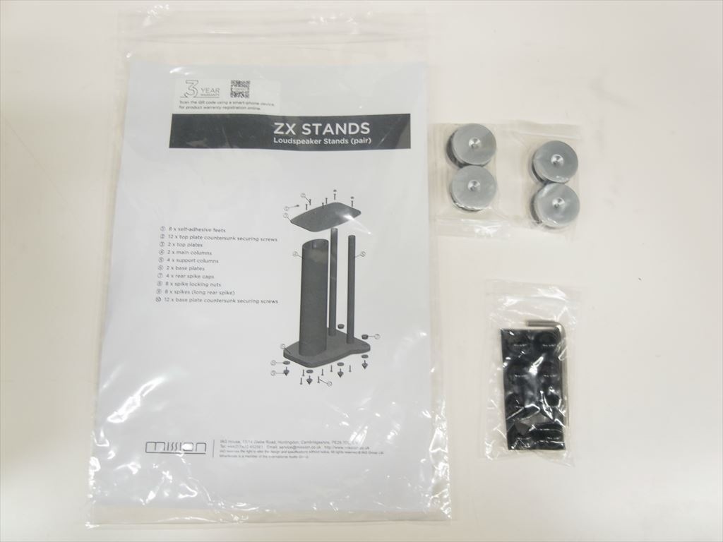 e.オーディオ逸品館【公式通販サイト】｜MISSION - ZX-Stand/ブラック