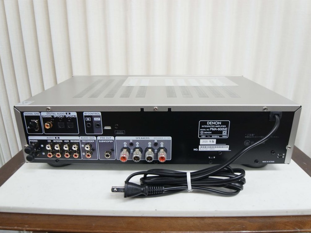 DENON デノン　PMA-600NE 保証残あり10月購入美品 DENON デノン PMA-600NE 保証残あり10月購入美品 【公式通販】