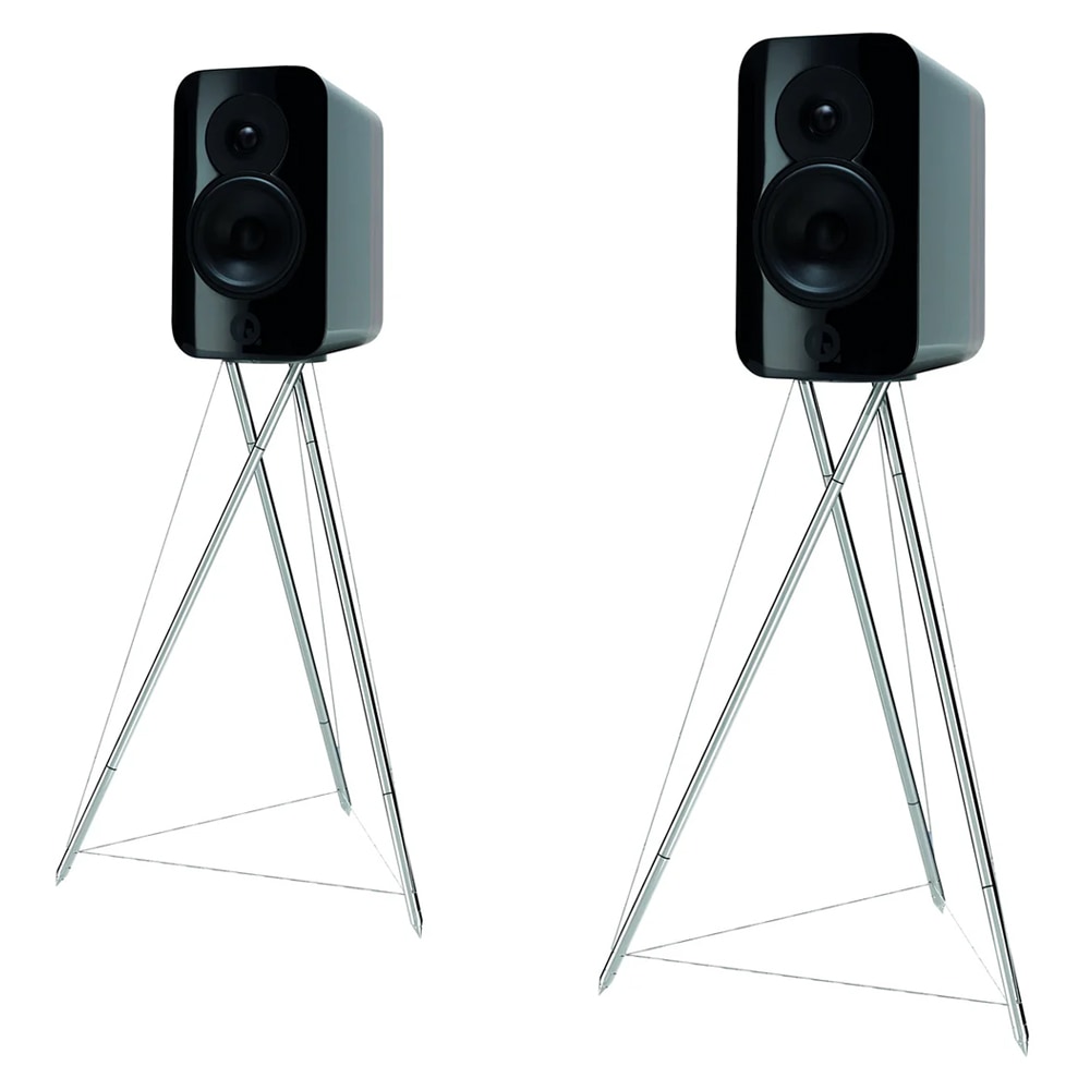 Q Acoustics - Q CONCEPT 300/グロスブラック&ローズウッド（ペア