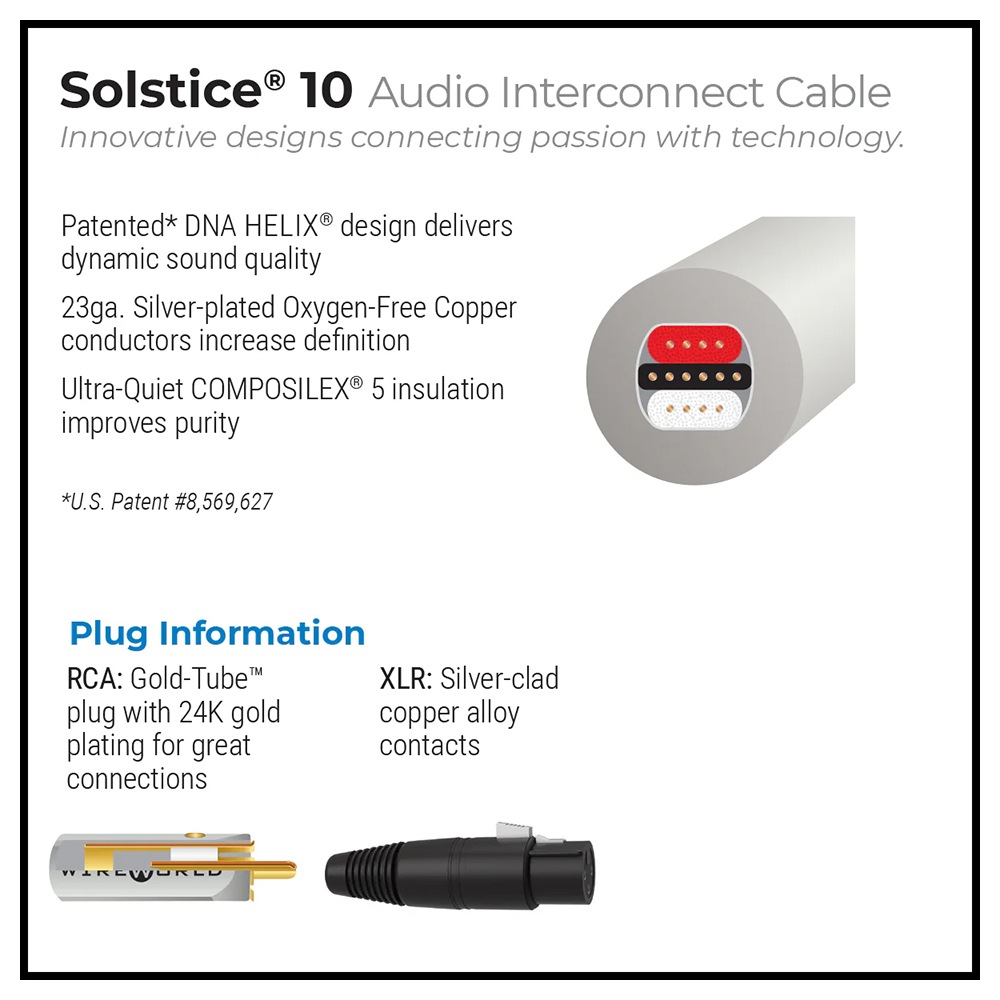 WIREWORLD - BSI10BAL/2.0m��XLR�����֥롦�ڥ��ˡ�Solstice 10�䥽�륹�ƥ���10��e�աڥ᡼��������ʡ�Ǽ���ϳ�ǧ�头Ϣ����