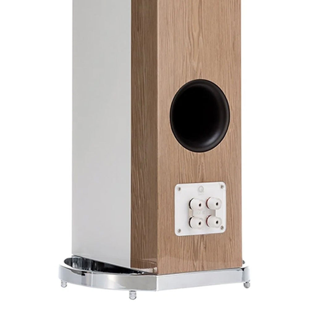 Q Acoustics - Q CONCEPT 500/グロスホワイト&ライトオーク（ペア