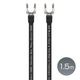 audioquest - Black Hole/1.5m��BLACKGROUND/1.5M�˥����������֥롦1.5m��ξü�٥ץ饰��e�աں߸�ͭ��¨Ǽ��
