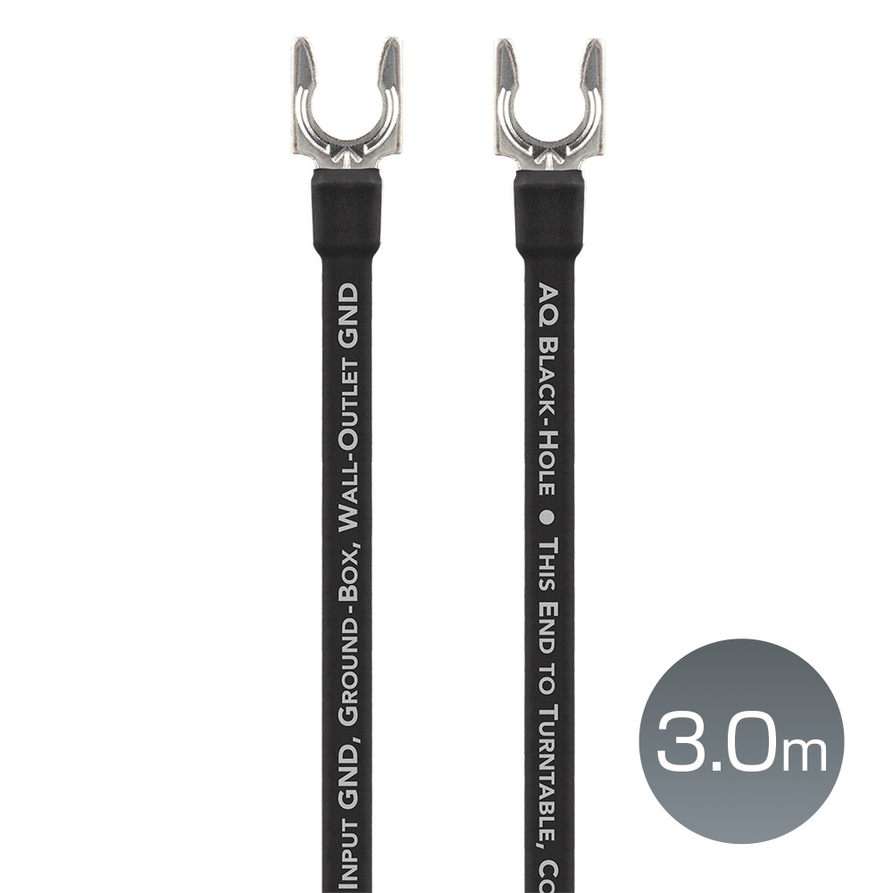 audioquest - Black Hole/3.0m��BLACKGROUND/3M�˥����������֥롦3.0m��ξü�٥ץ饰��e�աڥ᡼��������ʡ�Ǽ���ϳ�ǧ�头Ϣ����
