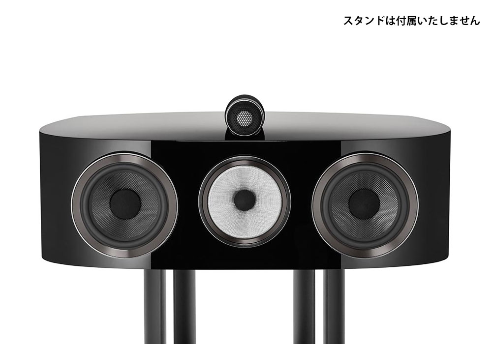 B&W HTM1D3+FS-HTMD3 センタースピーカー美品 B&W - HTM72S3-B/グロス・ブラック（1本）センタースピーカー《e