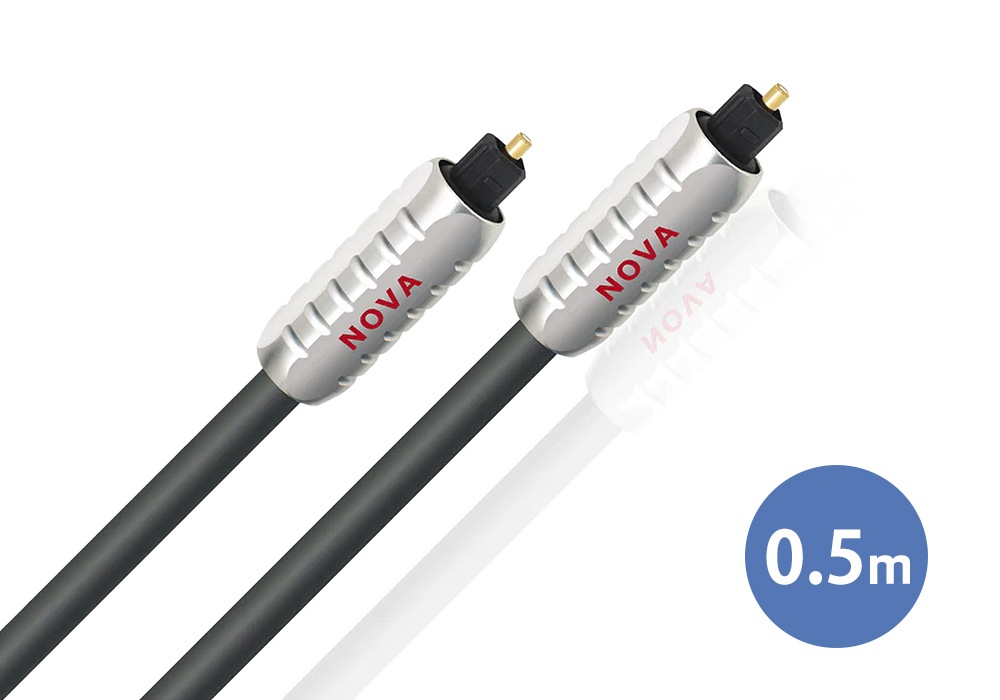 WIREWORLD - NTO-N/0.5m�ʸ��ǥ����륱���֥롦ξü Toslink��1�ܡˡ�Nova���e�աڥ᡼��������ʡ�Ǽ���ϳ�ǧ�头Ϣ����