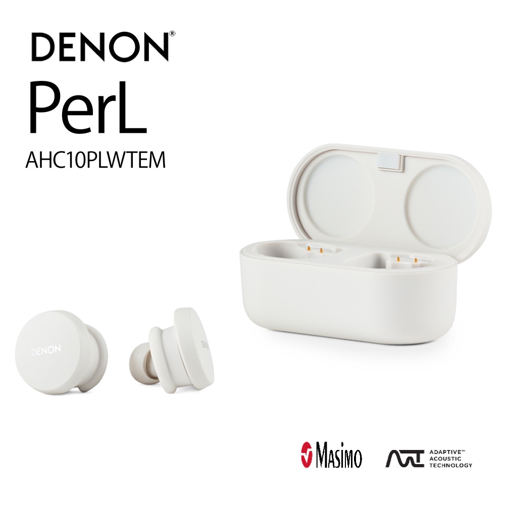 DENON PerL Pro True Wireless Earbuds ホワイト ワイヤレス
