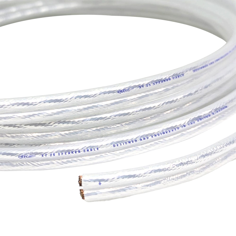 QED XT25 スピーカーケーブル　3M QED XT25 Speaker Cable – QAcoustics