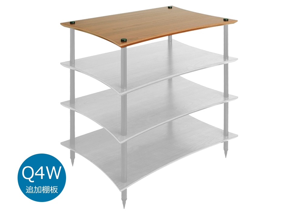クアドラスパイア QUADRASPIRE Q4D 棚板 オーク 4枚 Amazon | クアドラスパイア 追加棚板 ダークオーク(1枚