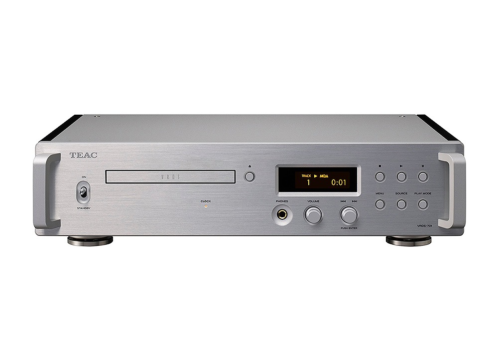 TEAC - VRDS-701-S/シルバー（USB DAC搭載・CDプレーヤー）《e》【在庫