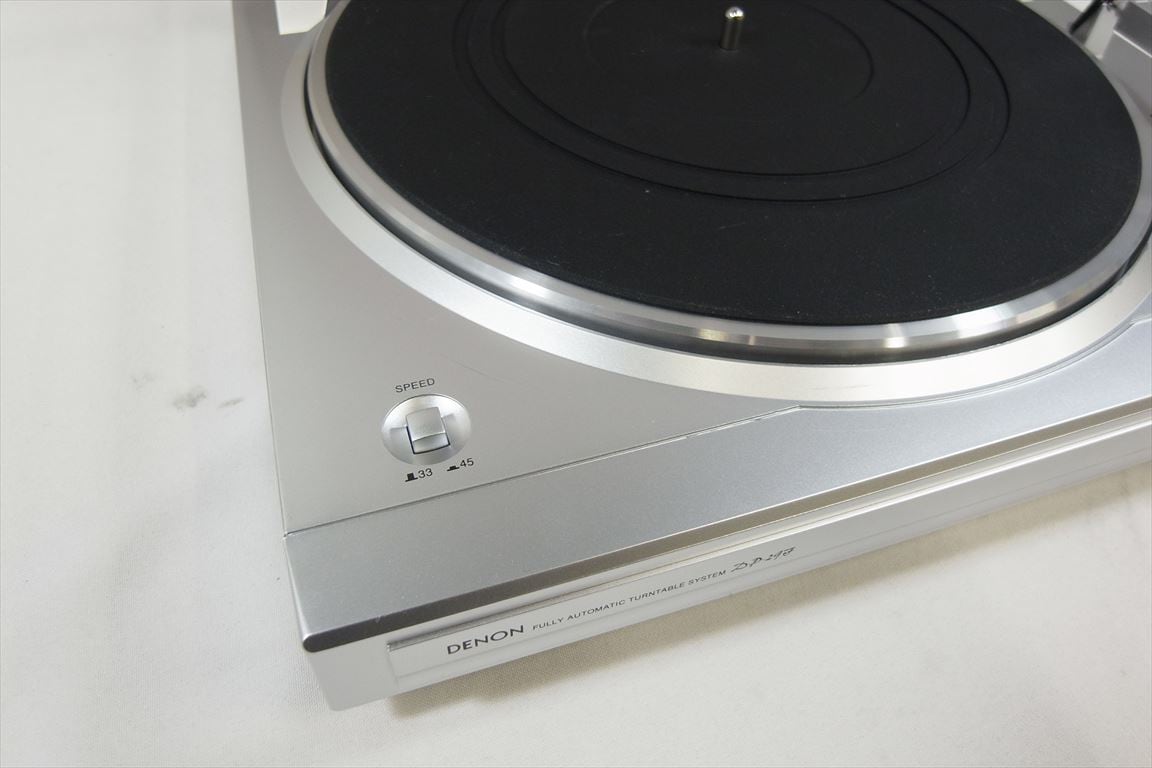 e.オーディオ逸品館【公式通販サイト】|DENON - DP-29F-S/シルバー《e-u》 e.オーディオ逸品館【公式通販サイト】|DENON - DP-29F-S/シルバー《e-u》