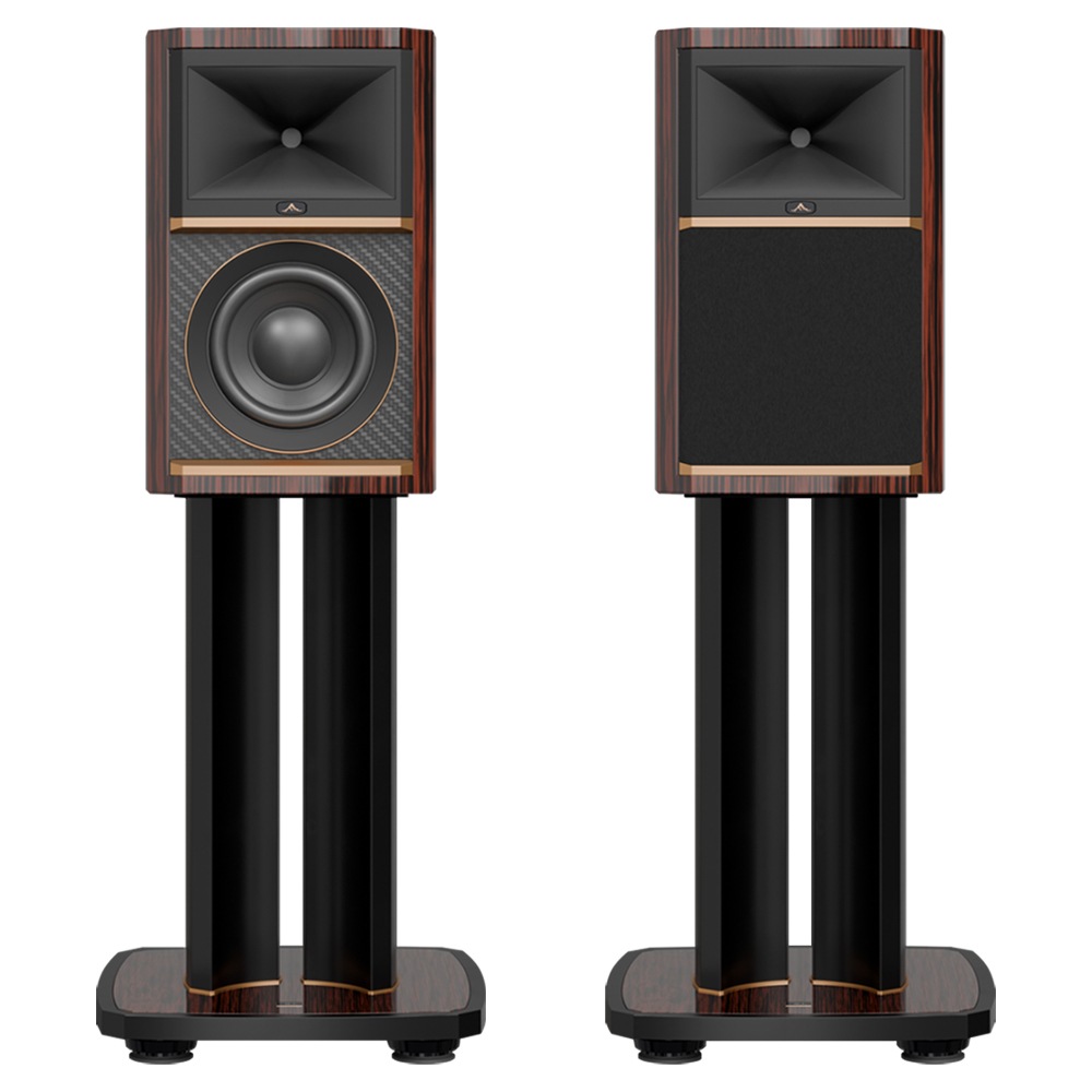 JBL - Summit Ama（JBLSUMAMAEG）（1台）専用スタンド付ブックシェルフ