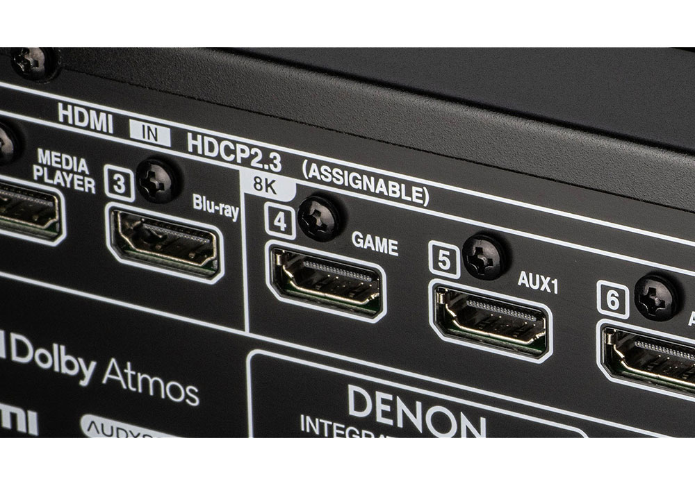 DENON - AVR-X2800H/ブラック（AVRX2800HK）7.2ch AVサラウンド