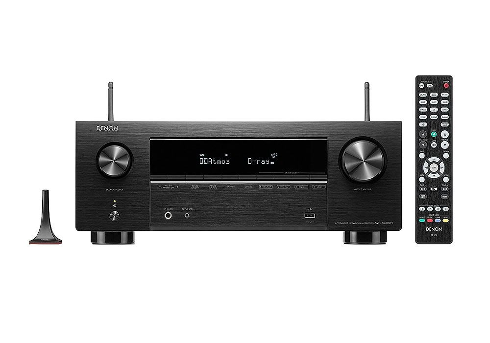 DENON - AVR-X2800H/ブラック（AVRX2800HK）7.2ch AVサラウンド