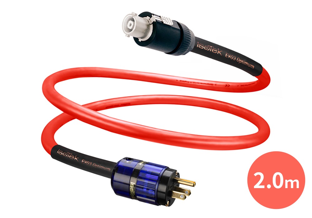 IsoTek - EVO3 OPT32P/2.0m��EVO3 OPTIMUM��EVO3 SUPER TITAN��32A���åץ��졼���Ÿ������֥��e�աڥ᡼��������ʡ�Ǽ���ϳ�ǧ�头Ϣ����