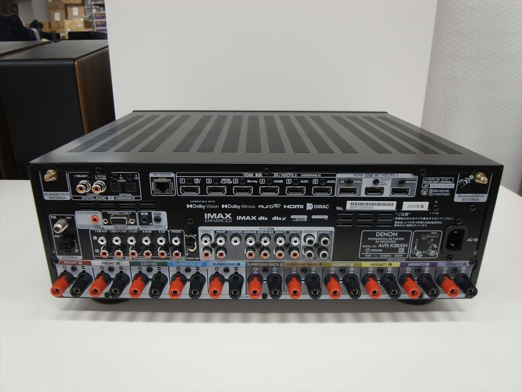 e.オーディオ逸品館【公式通販サイト】｜DENON - AVR-X3800H『B級品