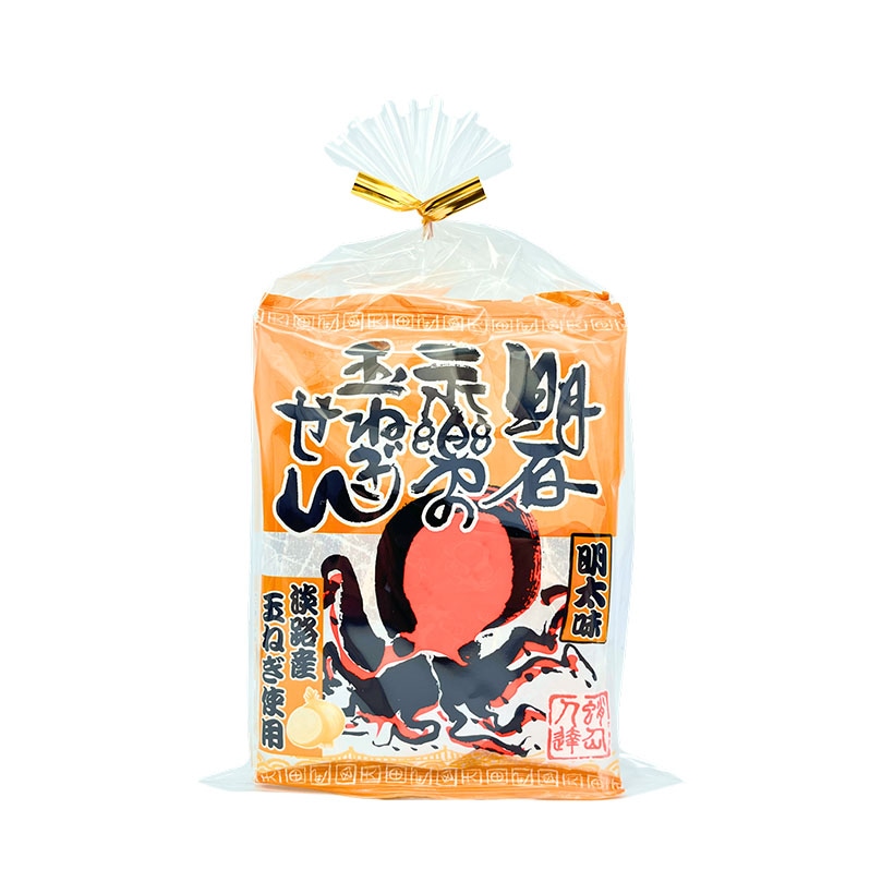 玉ねぎせん（明太子味） 3袋入巾着