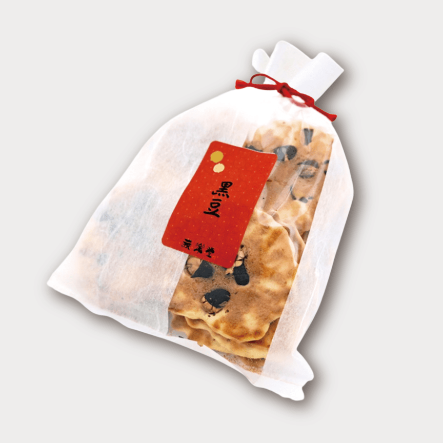 巾着おせん 黒豆