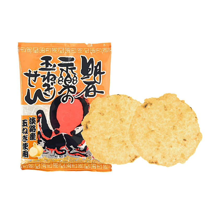 玉ねぎせん（明太子味） 3袋入巾着