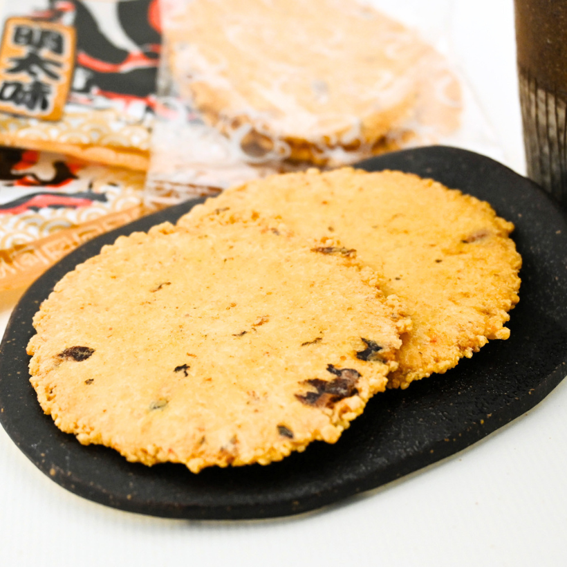 玉ねぎせん（明太子味） 5袋入巾着