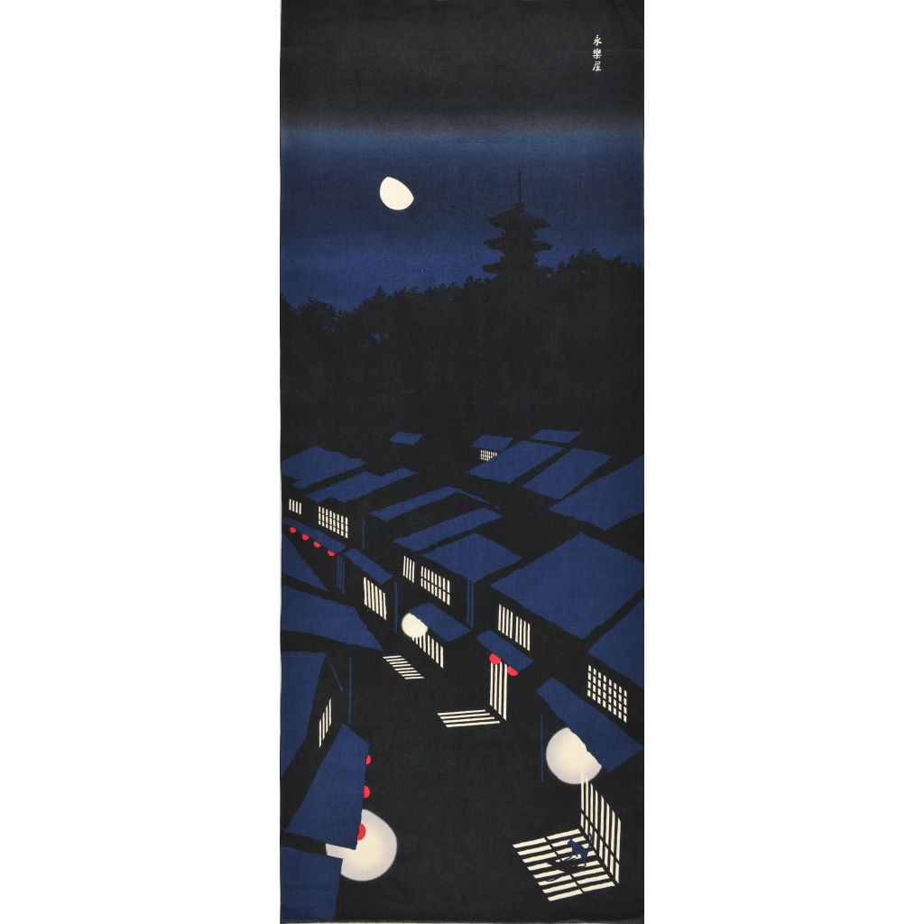 手ぬぐい「夜景」