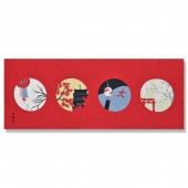 手ぬぐい「京の四季」