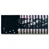 手ぬぐい「春の町家」