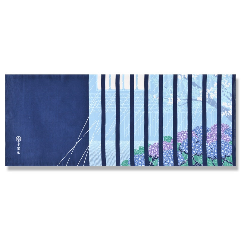 手ぬぐい「夏の町家」