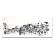 手ぬぐい「KYOTOGRAFFITI」