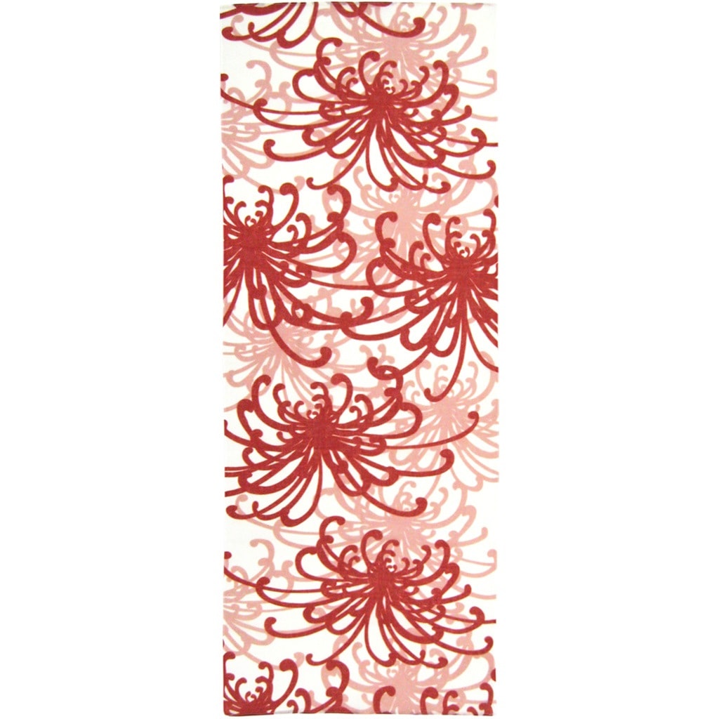 ガーゼ90㎝ 「乱菊」(レッド)